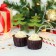 Skewers for canapes "Christmas tree with garland", set of 12 pcs.
