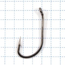 The hook KOI Grip Carp Hook, size 4 Ints, BN color, 10 pcs.