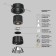 Lamp built-in Technical DL057-7W4K-B, 7W, 6.2x6.2x7 cm, LED, 440LM, 4000K, Black Color Black
