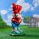 Garden figure "Gnome with carrots" average 30x25x55cm