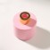 Diffusor for essential oils with a lid "Pink marshmallow" Gloss 100 ml 7x7x7.5 cm