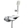 Lemark Bellario LM6802C bath mixer, shower set, pour 186 mm, chrome