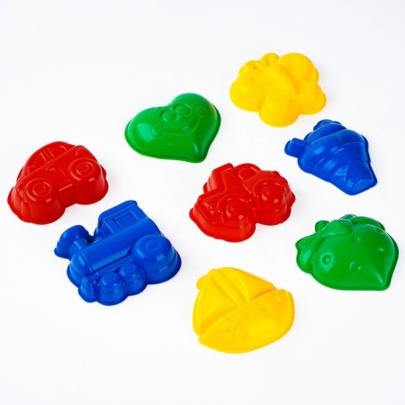 A set for creativity in a chest. Plashka modeling dough, 12 cv-3