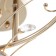 Chandelier 2772/3 E27 40W gold 48x28x28 cm