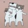 Pillowcase "Best Friends", size 50x70 cm