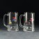 A set of beer mugs "Podkolists", 500 ml, 2 pcs, Mix drawing