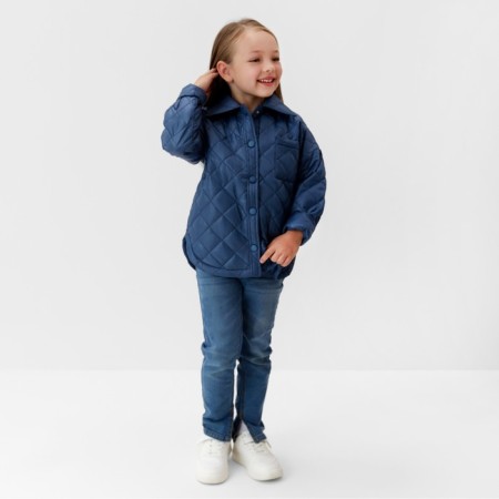 Children's jacket KAFTAN p. 30 (116-122 cm), blue-3