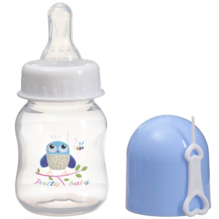 Bottle for feeding, 60 ml, +3 months, lilac color-1