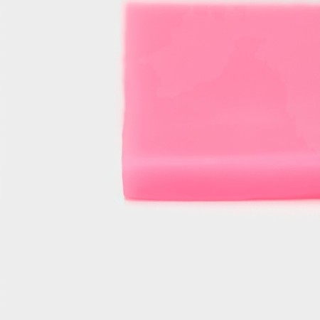 Mold "Four Snowflakes", silicone, 8.5 × 8.5 cm, pink color-5