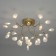 Smart ceiling lamp Foglia, 3W, G4, 75x75x40.5 cm