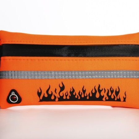 Board for running a waist, on a zipper, orange color-3