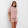 Women's costume (T -shirt and shorts) KAFTAN PLUSHY p. 52-54, pink