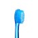 Folding toothbrush in individual packaging, 1 piece, medium stiffness, blue