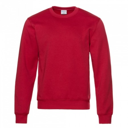 Unisex sweatshirt, size 52, dark red color