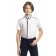 Short -sleeve shirt for Pelican boy, height 140 cm, white color