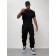 Cargo jeans male, size 44, black color