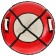 Tubing-vatrushka Onlitop, Czech diameter 100 cm, fur seat, Mix color