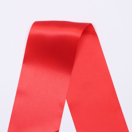 Set of ribbons "Graduate", silk red foil, 5pcs-2