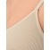 Female top on thin straps in the rubber Mirey Top V-Cutout Spala Stretta, size 46-48, color Pimbir