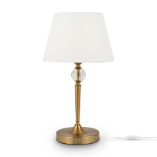 Freya FR5190TL-01BS1 Rosemary, 240x240x435 mm table lamp, E14, 1x40W, brass color