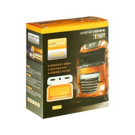 C2R LED lamp for trucks, 24 V, 6500 K, white light, 10.5 x 5 cm, 2 pcs-2