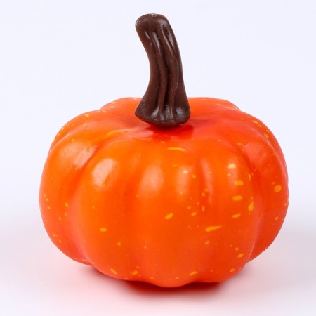 Figure for crafts and decor "Pumpkin", set 4 pcs., Size 1 pc. - 6 × 6 × 6 cm, orange color