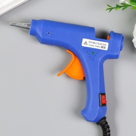 Glue gun 13.5x11 cm Power: network, rod diameter - 7 mm mix-4