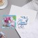 Money envelope "Happy Birthday!" Handmade, bouquet, 8x16 cm