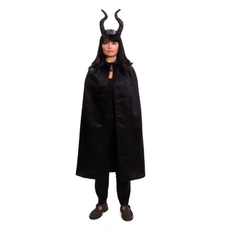 Carnival costume "Sorceress" headgear, raincoat, 120 cm