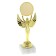 The reward figure "Nick with a ball", the stand is white, 18 x 7 x 5 cm.