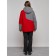 Ski jacket women's winter, size 54, red color