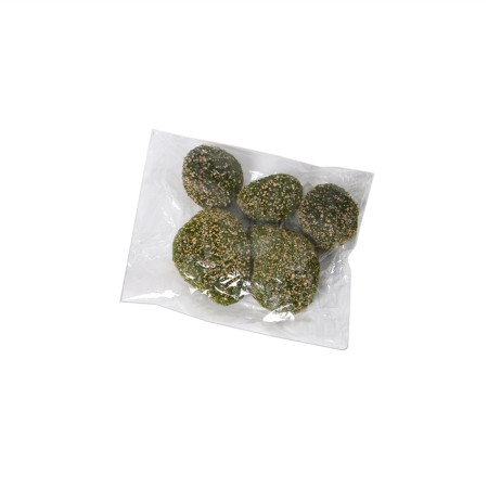 Moss artificial "stones" set 5pcs, with baby, assorted: 2 Bol, 3 mal. Greengo-12