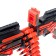 Froke Blaster Maxigun, with a cartridge ribbon, shoots soft bullets