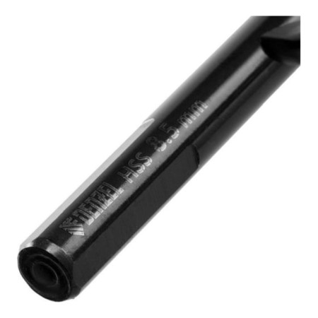 Drill Denzel 717220, 8.5 mm, HSS-Tin, Golden Tip, 8 pcs.-3