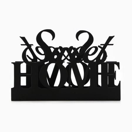 Sweet Home Napotnik Metallic, 14 x 9 cm