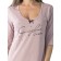 Night shirt "sweet dreams", size 44, pink color