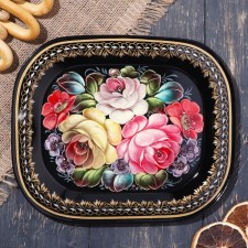 Zhostovsky tray 