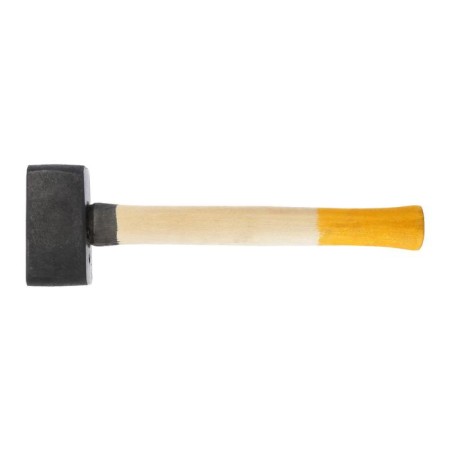 Sledgehammer forged scrap, 3 kg, wooden handle-1