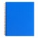 Notebook on the crest A5 96 sheets in the Calligrata cage blue, plastic cover, OFSET block