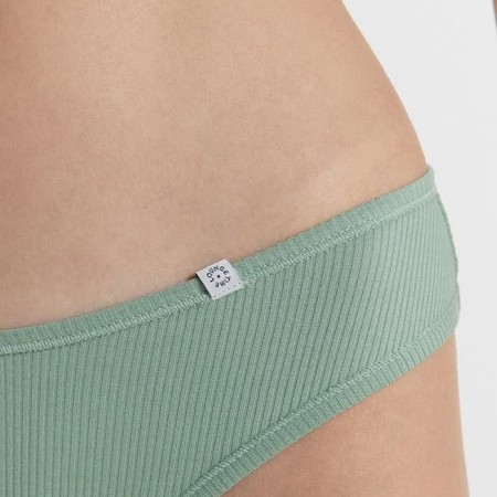 Panties female Braziliana, color green mineral, size 44 (s)-3