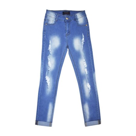 Jeans for girls, height 170 cm, blue color