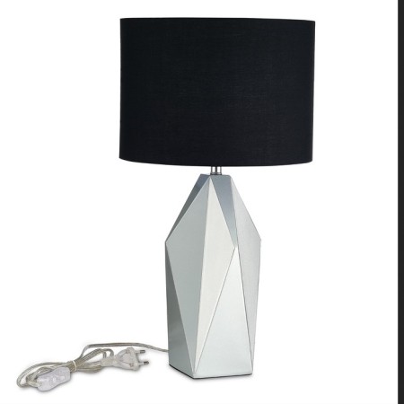 ST LUCE bedside lamp. SL1004.904.01. Marioni. 1x40 W, E27, 34x34x60 cm, silver color-1
