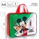 Folder with handles Textile A4, 350x270x100 mm, Mickey Mouse