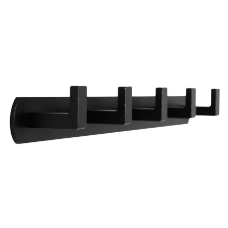 Hangers with five hooks Cappio VC104, black color-1