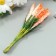 Decor for creativity "Ivan Tea" 1 bouquet = 10 flowers orange 1.5x14 cm