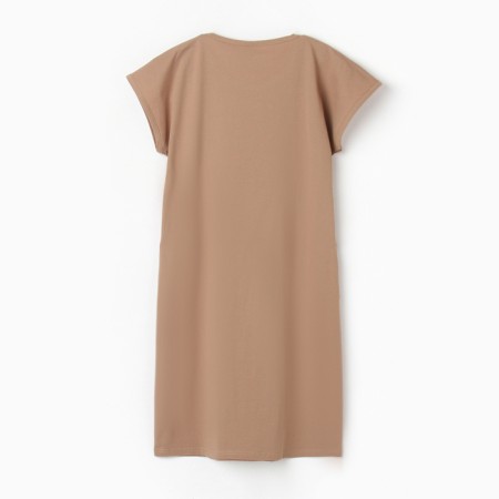Homemade women's tunic "shells", beige color, rr 56-4