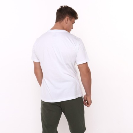 T -shirt male, white color, size 56 (4xl)-3