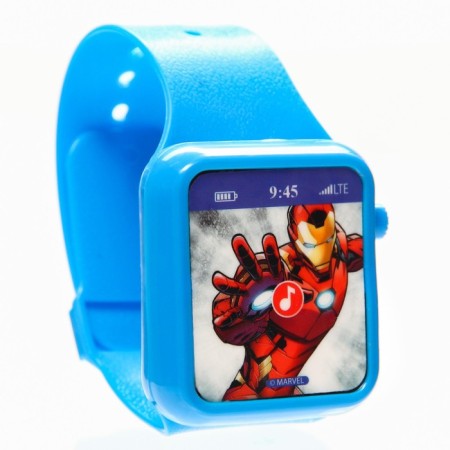 Music watches "Avengers", sound, blue color-3