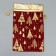 Bag gift plush “Gift for the soul”, Christmas trees, embossing, 16 x 24 cm +/- 1.5 cm, New Year