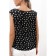 Top female, size 48, black color